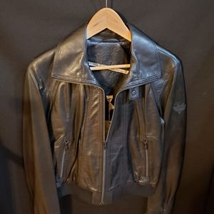 DIESEL leather jacket